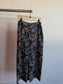 Vintage Silk Maxi Skirt