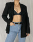 Vintage Onyx Longline Blazer