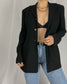 Vintage Onyx Longline Blazer