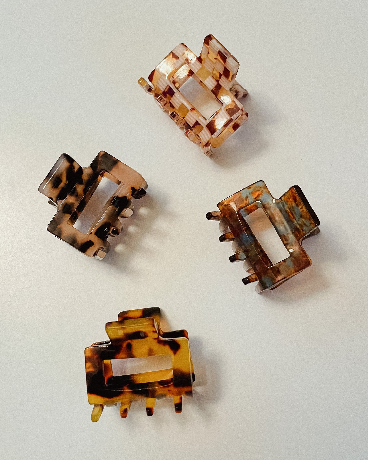 Mini Acetate Claw Clip